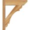 Ekena Millwork Olympic Slat Rough Sawn Outlooker, Western Red Cedar, 6"W x 20"D x 24"H OUT06X20X24OLY06RWR - alternate 4